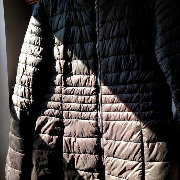 Point Zero Jackets & Blazers - Military green quilted light puffer Point Zero